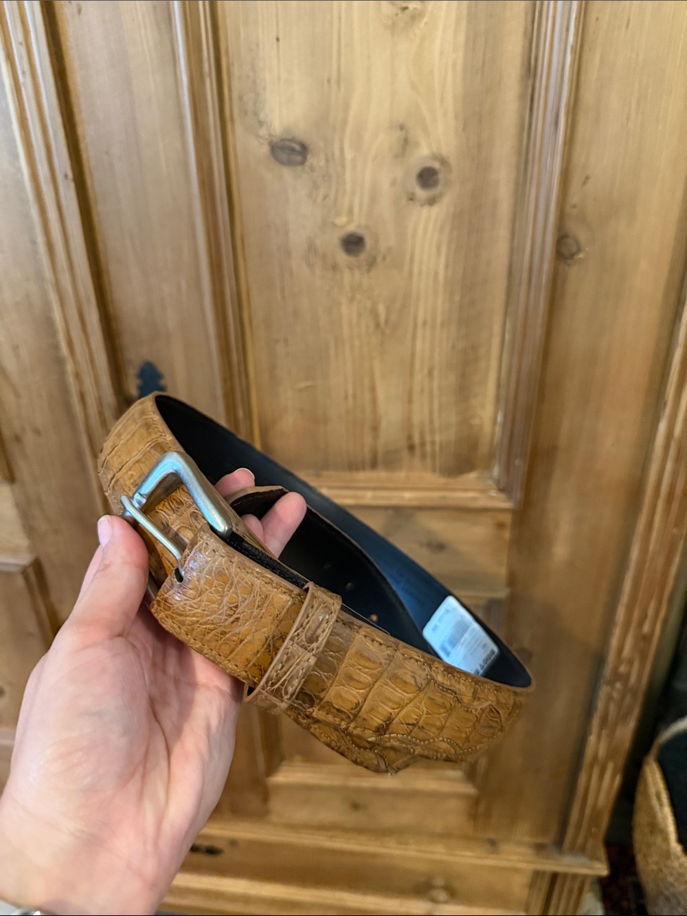 Cody James Caiman Belt